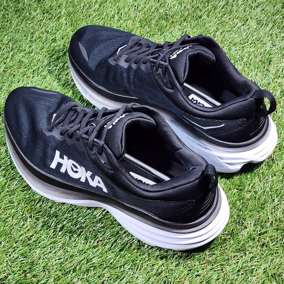 Hoka One One Black Athletic Shoes - Picture 6 of 9